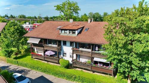 Bild 1 - Attraktive 2-Zimmer-Wohnung in naturnaher Lage von Rosenheim!
