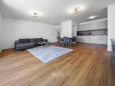 Lichtdurchflutetes Wohnzimmer - 3 Zimmer Etagenwohnung zum Kaufen in Frankfurt am Main