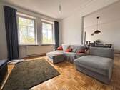 Wohnzimmer - 3 Zimmer Etagenwohnung zur Miete in Fürth