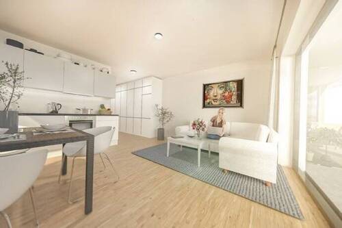 Wohnen/Essen/Küche 2 - Etagenwohnung mit 53,00 m² in Burglengenfeld zum Kaufen