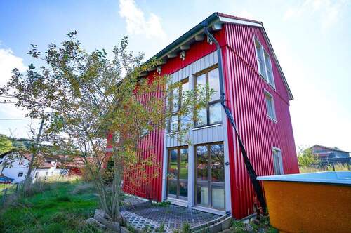 Nord-/Ostansicht - 4 Zimmer Doppelhaushälfte zum Kaufen in Osterzell / Oberzell