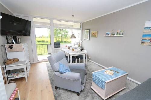 Wohnbereich - 2 Zimmer Etagenwohnung zum Kaufen in Heringsdorf / Süßau