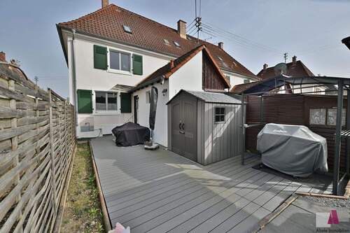 Terrasse - Reihenendhaus mit 105,00 m&sup2; in Weil am Rhein zum Kaufen