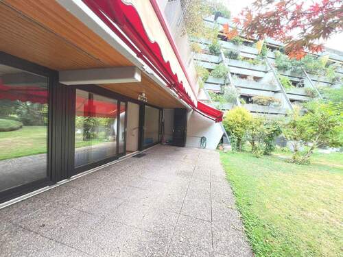 Terrasse - Elegantes Wohnen mit Garten - Mannheim Neckarpromenade !!!