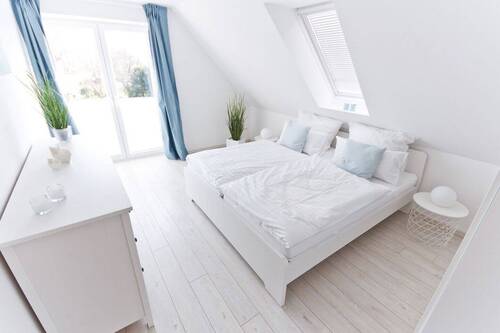Schlafzimmer 1 mit Meerblick - 