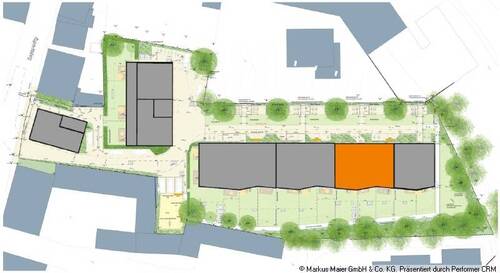 Lageplan Wohnung - 4 Zimmer Etagenwohnung in Dorfen