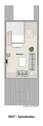 Grundriss Spitzboden visualisiert 5037 - 