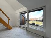Blick zum Balkon - 