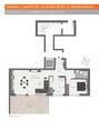 Grundriss Haus B 1 - 3 Zimmer Etagenwohnung zur Miete in Hagnau am Bodensee