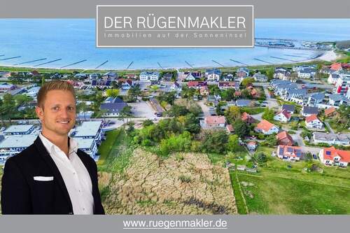 Herzlich willkommen - Nur ca. 250 m zur Ostsee! Einmaliges Baugrundstück mit Bebauungsplan im Ostseebad Glowe auf Rügen