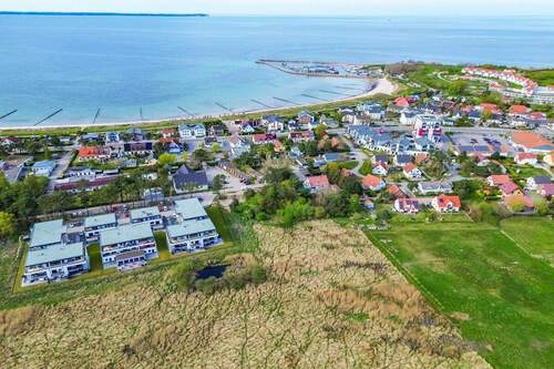 Luftbildaufnahme - Ostseeblick - Grundstück zum Kaufen in Glowe