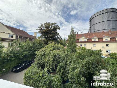 Aussicht vom Balkon - 