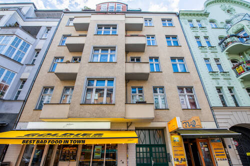 Fassade - 1 Zimmer Etagenwohnung in Berlin