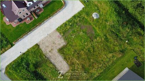 Draufsicht - Grundstück zum Kaufen in Tetenbüll