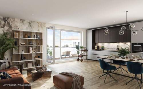 Innenansicht (3) - Barrierefreie 3-Zimmer-Wohnung mit ca. 80 m² samt Badewanne, Dusche , Gäste-WC und Balkon