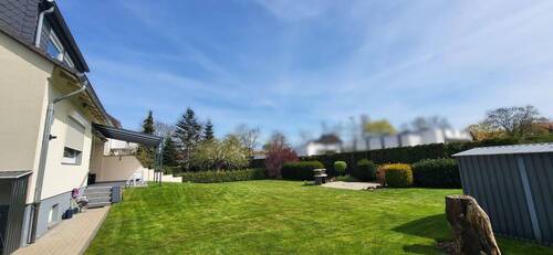 Hausansicht Garten 1 - Mehrfamilienhaus, Wohnhaus mit 165,00 m&sup2; in Peine zum Kaufen