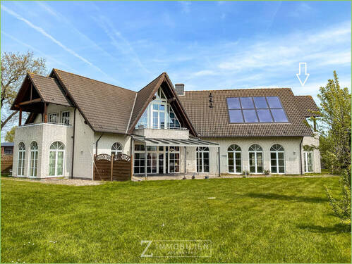 Balkon der Wohnung Nr. 3 - Genehmigte Ferienwohnung in Garding**