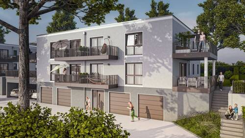 230527_EHR_Nabburg_Exterior_Südost.jpg - 3 Zimmer Etagenwohnung zum Kaufen in Nabburg