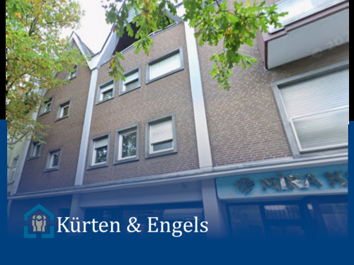 Frontansicht - Großzügige 3-Zimmer-Wohnung mit Balkon in zentraler Lage von Siegburg