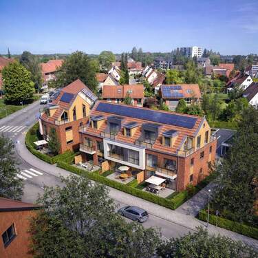 Hausansicht - Licht. Lage. Lebensqualität. 2,5 Zimmer mit Balkon & Aufzug