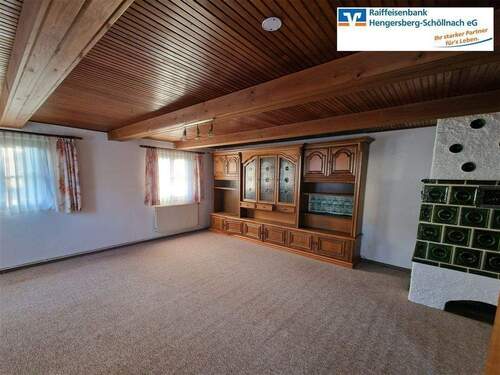 Wohnzimmer EG - 6 Zimmer Bauernhaus, Landhaus in Niederalteich