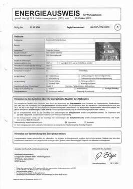 Energieausweis Seite 1 - 