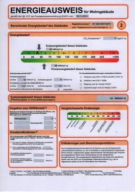 Energieausweis - 