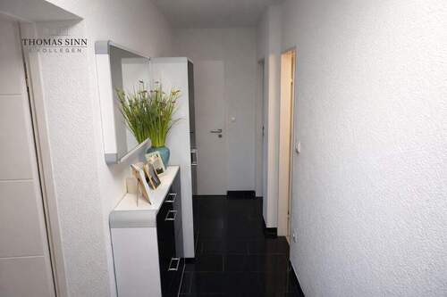 Blick vom Eingang - 3 Zimmer Etagenwohnung in Heilbronn