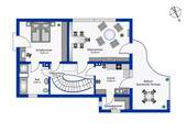 Grundriss Obergeschoss - 