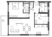 Grundriss ca. 99 m² - 