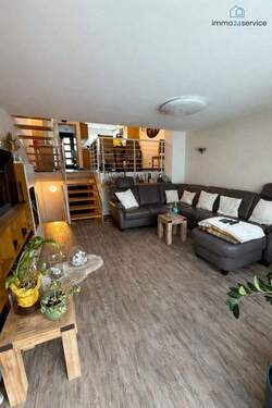 Wohnzimmer - 5 Zimmer Reihenmittelhaus in Singen