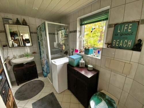 Dusche im Erdgeschoss - 