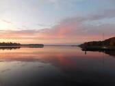 Dadaj jezioro o zachodzie slonca - 