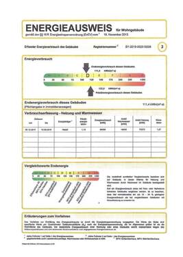 Energieausweis - 