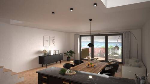 1. Dachgeschoss rechts - Etagenwohnung mit 74,00 m² in Gaienhofen zum Kaufen