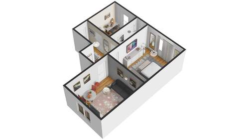 GR - 2 Zimmer Etagenwohnung in Hamburg