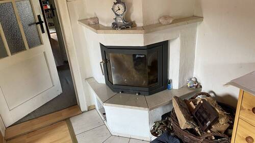 EG Wohnen Kamin - 
