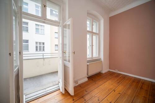 Balkon - 2 Zimmer Etagenwohnung in Berlin