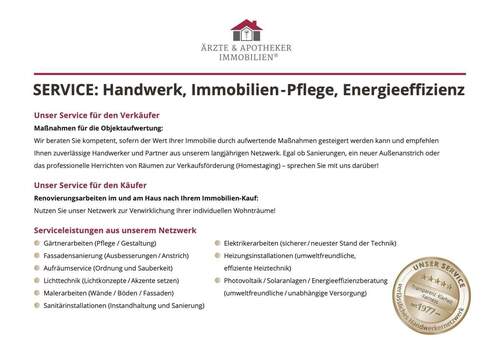 Unser Service - 1 Zimmer Doppelhaushälfte in Hamburg / Poppenbüttel