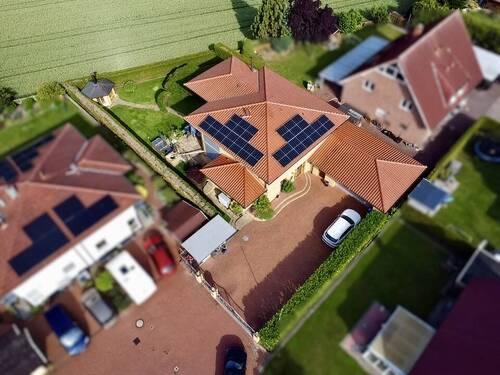 Vogelperspektive Grundstück - 