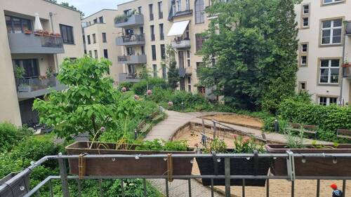 Ausblick Balkon - 