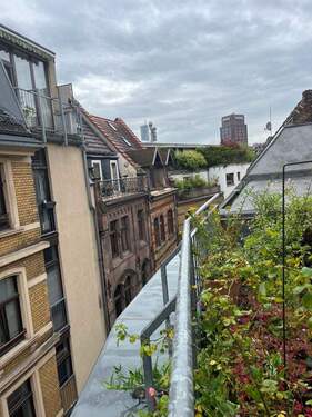 Blick in die Weidengasse - 