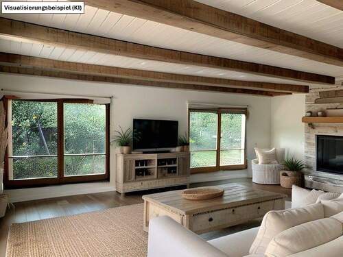 Wohnzimmer visualisiert - 