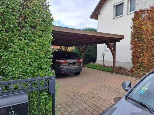 Doppelcarport - 5 Zimmer Einfamilienhaus in Lohmen