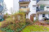 Blick zur Wohnung - 