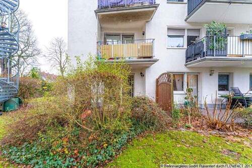 Blick zur Wohnung - 