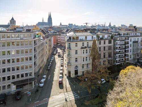 Dronenansicht WGH gesamt Domblick - 