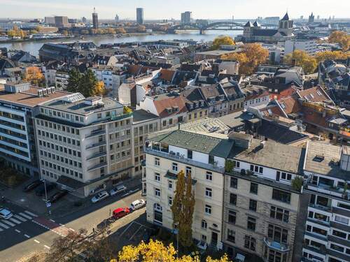 Dronenansicht WGH gesamt Rhein - 