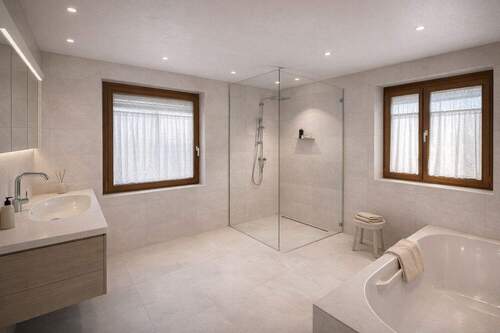 EG: Badezimmer - Wohnbeispiel - 