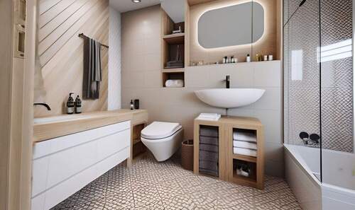 Bad umdekoriert - Reihenmittelhaus mit 111,00 m&sup2; in Apolda zum Kaufen